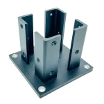 Aluminum Post Bracket (Black)