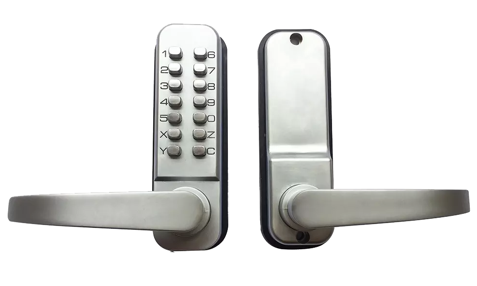 Single-Sided Keypad Lock silver Single-Sided Keypad Lock - Image 1