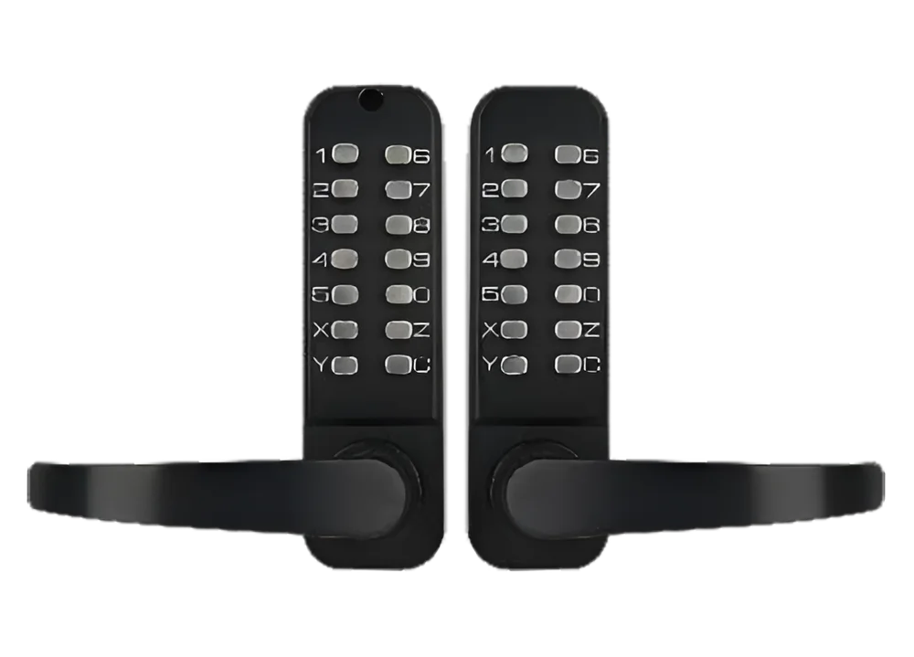 double-side-keypad-lock-black Double-Sided Keypad Lock - Image 1