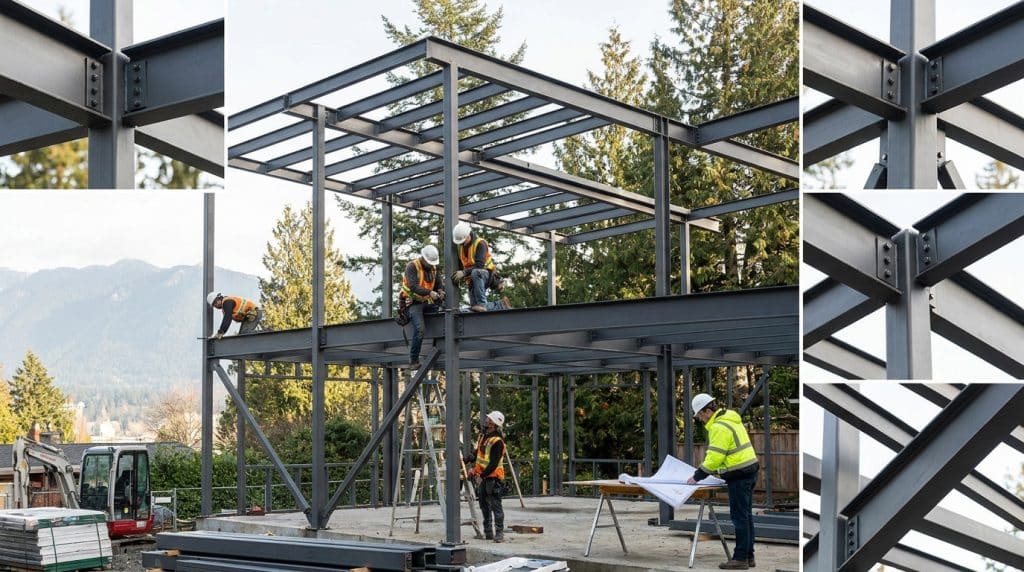 Key Design Factors That Affect the Cost of a Custom Steel Structure in Vancouver home