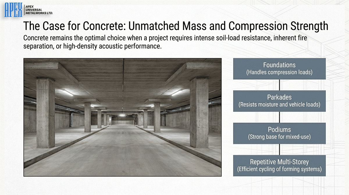 Concrete Structure Advantages for BC Projects